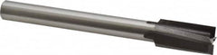 Made in USA - 11/16" Diam, 1/2" Shank, Diam, 4 Flutes, Straight Shank, Interchangeable Pilot Counterbore - Exact Tool & Supply