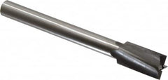 Made in USA - 23/32" Diam, 1/2" Shank, Diam, 4 Flutes, Straight Shank, Interchangeable Pilot Counterbore - Exact Tool & Supply