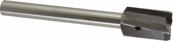 Made in USA - 15/16" Diam, 1/2" Shank, Diam, 4 Flutes, Straight Shank, Interchangeable Pilot Counterbore - Exact Tool & Supply