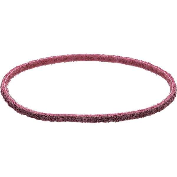Dynabrade - 1/2" Wide x 30" OAL, Aluminum Oxide Abrasive Belt - Aluminum Oxide, Medium, Nonwoven, Cloth Backing, Wet/Dry - Exact Tool & Supply