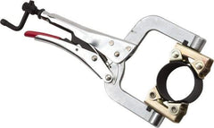 Strong Hand Tools - 11" OAL Standard Jaw Locking Welding Pliers - 1" Jaw Width, 3-1/2" Jaw Depth, 1-1/2 to 2-1/2" Jaw Opening, Standard Handle - Exact Tool & Supply