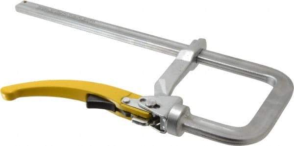 Strong Hand Tools - 4-3/4" Deep Throat, 10" Max Capacity, Step Over Sliding Arm Clamp - 1,000 Lb Clamping Pressure - Exact Tool & Supply