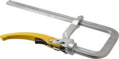 Strong Hand Tools - 4-3/4" Deep Throat, 10" Max Capacity, Step Over Sliding Arm Clamp - 1,000 Lb Clamping Pressure - Exact Tool & Supply