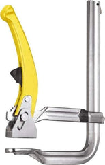 Strong Hand Tools - 4-3/4" Deep Throat, 10" Max Capacity, Standard Sliding Arm Clamp - 1,000 Lb Clamping Pressure - Exact Tool & Supply