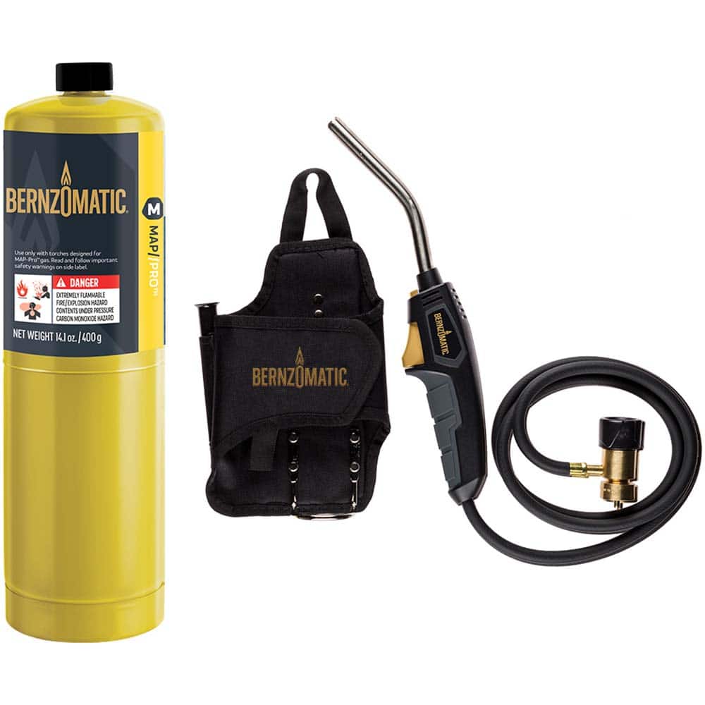 Bernzomatic - Propane & MAPP Torch Kits Type: Trigger Start Max Power Hose Kit Fuel Type: Max Power Propylene M-P-P - Exact Tool & Supply