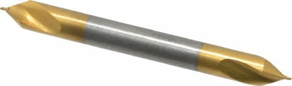 Keo - #5/0 Plain Cut 60° Incl Angle High Speed Steel Combo Drill & Countersink - Exact Tool & Supply