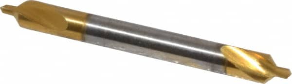 Keo - #1 Plain Cut 90° Incl Angle High Speed Steel Combo Drill & Countersink - Exact Tool & Supply