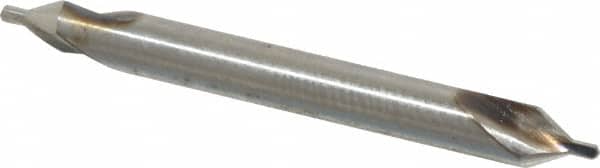 Keo - Metric Plain Cut 60° Incl Angle High Speed Steel Combo Drill & Countersink - Exact Tool & Supply