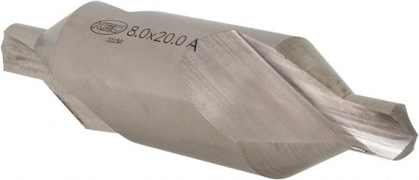 Keo - Metric Plain Cut 60° Incl Angle High Speed Steel Combo Drill & Countersink - Exact Tool & Supply