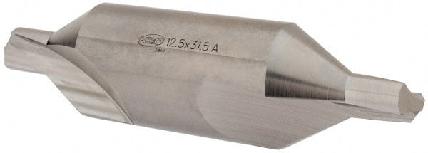 Keo - Metric Plain Cut 60° Incl Angle High Speed Steel Combo Drill & Countersink - Exact Tool & Supply