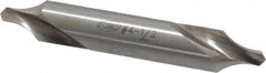 Keo - #4-1/2 Radius Cut 60° Incl Angle High Speed Steel Combo Drill & Countersink - Exact Tool & Supply