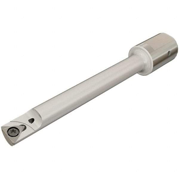 Iscar - 11.99mm Min Bore Diam, 111.99mm OAL, 16mm Shank Diam, IHAXF-E Indexable Boring Bar - 89.99mm Max Bore Depth, TPGX 73.. Insert - Exact Tool & Supply