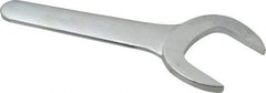 Proto - 2-1/4" Standard Service Open End Wrench - 8-1/2" OAL, Single End, Satin Finish, 30° Head Angle - Exact Tool & Supply