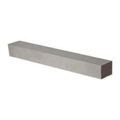 Cleveland - M2 High Speed Steel Square Tool Bit Blank - 7/16" Wide x 7/16" High x 3-1/2" OAL, 2 Beveled Ends, 10° Bevel Angle, Ground - Exact Tool & Supply