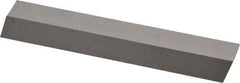 Cleveland - M2 High Speed Steel Square Tool Bit Blank - 1/2" Wide x 1/2" High x 4" OAL, 2 Beveled Ends, 10° Bevel Angle, Ground - Exact Tool & Supply