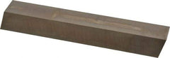 Cleveland - M42 Cobalt Square Tool Bit Blank - 1" Wide x 1" High x 7" OAL, 2 Beveled Ends, 10° Bevel Angle, Ground - Exact Tool & Supply