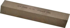 Cleveland - M42 Cobalt Square Tool Bit Blank - 3/4" Wide x 3/4" High x 5" OAL, 2 Beveled Ends, 10° Bevel Angle, Ground - Exact Tool & Supply