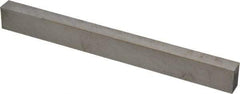 Cleveland - M2 High Speed Steel Rectangular Tool Bit Blank - 3/8" Wide x 5/8" High x 6" OAL, 2 Beveled Ends, 10° Bevel Angle, Ground - Exact Tool & Supply