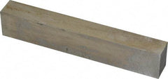 Cleveland - M2 High Speed Steel Rectangular Tool Bit Blank - 1/2" Wide x 3/4" High x 4" OAL, 2 Beveled Ends, 10° Bevel Angle, Ground - Exact Tool & Supply