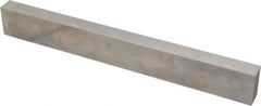 Cleveland - M2 High Speed Steel Rectangular Tool Bit Blank - 1/2" Wide x 1" High x 8" OAL, 2 Beveled Ends, 10° Bevel Angle, Ground - Exact Tool & Supply