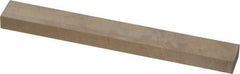 Cleveland - M42 Cobalt Rectangular Tool Bit Blank - 1/4" Wide x 1/2" High x 4" OAL, 2 Beveled Ends, 10° Bevel Angle, Ground - Exact Tool & Supply