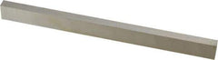 Cleveland - M42 Cobalt Rectangular Tool Bit Blank - 1/4" Wide x 1/2" High x 6" OAL, 2 Beveled Ends, 10° Bevel Angle, Ground - Exact Tool & Supply