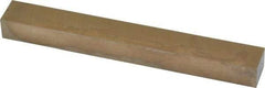 Cleveland - M42 Cobalt Rectangular Tool Bit Blank - 3/8" Wide x 1/2" High x 4" OAL, 2 Beveled Ends, 10° Bevel Angle, Ground - Exact Tool & Supply