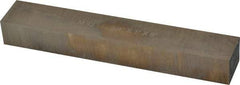 Cleveland - M42 Cobalt Rectangular Tool Bit Blank - 3/4" Wide x 1" High x 6" OAL, 2 Beveled Ends, 10° Bevel Angle, Ground - Exact Tool & Supply