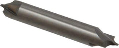 Value Collection - 5/32" Radius, 2 Flute, Solid Carbide, Double End, Corner Rounding End Mill - Uncoated, 0.06" Tip Diam, 2-1/2" Overall Length, 3/8" Shank Diam - Exact Tool & Supply