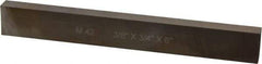 Cleveland - M42 Cobalt Rectangular Tool Bit Blank - 3/8" Wide x 3/4" High x 6" OAL, 2 Beveled Ends, 10° Bevel Angle, Ground - Exact Tool & Supply