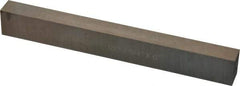 Cleveland - M42 Cobalt Rectangular Tool Bit Blank - 1/2" Wide x 3/4" High x 6" OAL, 2 Beveled Ends, 10° Bevel Angle, Ground - Exact Tool & Supply