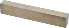 Cleveland - M42 Cobalt Rectangular Tool Bit Blank - 3/4" Wide x 1" High x 6" OAL, 2 Beveled Ends, 10° Bevel Angle, Ground - Exact Tool & Supply
