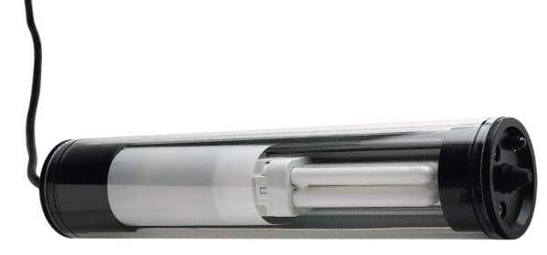 Electrix - 24 VDC, 13 Watt, Tube Machine Light - Magnetic Mount, 10 Ft. Cord, 13 Inch Tube, Integrated Ballast, White - Exact Tool & Supply