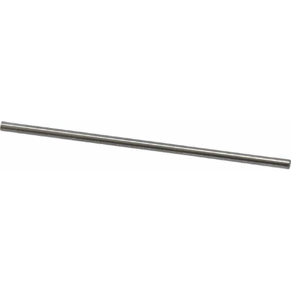 Made in USA - 1/16" Diam x 1-7/8" OAL, Reamer Blank - Exact Tool & Supply