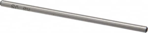 Made in USA - 1/8" Diam x 2-3/4" OAL, Reamer Blank - Exact Tool & Supply