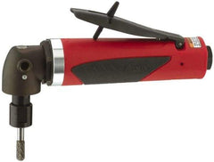 Sioux Tools - 1/4" Collet, Angle Handle, Angle Air Die Grinder - 15,000 RPM, Rear Exhaust, 30 CFM, 1 hp, 6.21 bar, 1/4 NPT - Exact Tool & Supply