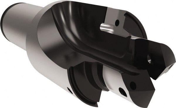 Allied Machine and Engineering - M18x1.50, 0.65" Pilot Diam, 1.181" Spotface Diam, 0.674" Pilot Length, Tube Dash 8, Indexable Porting Tool - Exact Tool & Supply