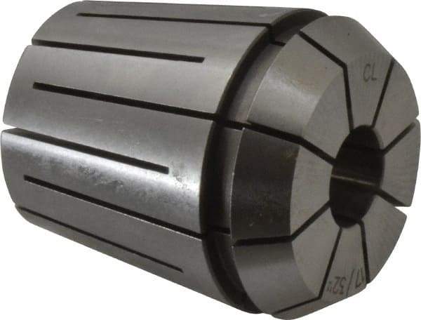 Parlec - 17/32" ER40 Coolant Collet - 1.811" OAL, 1.614" Overall Diam - Exact Tool & Supply