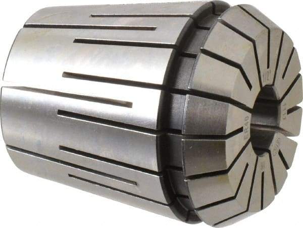 Parlec - 1/2" ER40 Coolant Collet - 1.811" OAL, 1.614" Overall Diam - Exact Tool & Supply