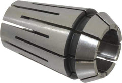 Parlec - 1/2" ER20 Coolant Collet - 1.24" OAL, 0.827" Overall Diam - Exact Tool & Supply