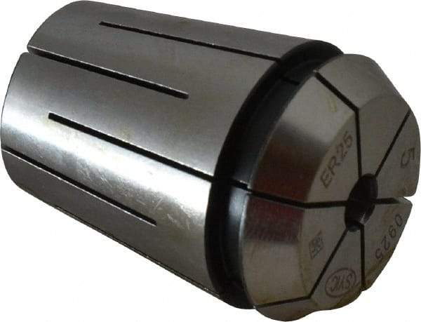 Parlec - 5mm ER25 Coolant Collet - 1.338" OAL, 1.023" Overall Diam - Exact Tool & Supply