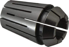 Parlec - 7/16" ER20 Coolant Collet - 1.24" OAL, 0.827" Overall Diam - Exact Tool & Supply