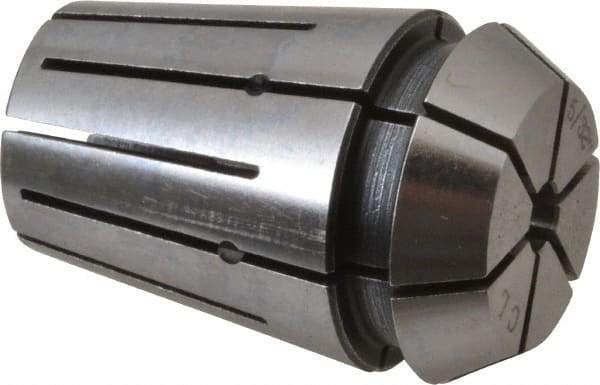 Parlec - 4mm ER20 Coolant Collet - 1.24" OAL, 0.827" Overall Diam - Exact Tool & Supply