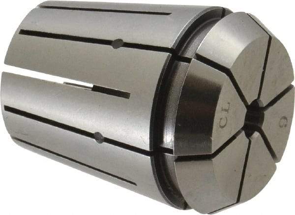 Parlec - 6mm ER32 Coolant Collet - 1.574" OAL, 1.3" Overall Diam - Exact Tool & Supply