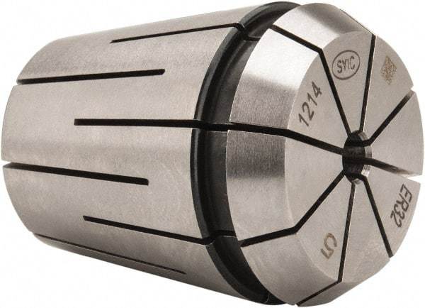 Parlec - 5mm ER32 Coolant Collet - 1.574" OAL, 1.3" Overall Diam - Exact Tool & Supply