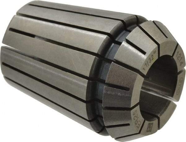 Parlec - 17/32" ER25 Collet - 1.338" OAL, 1.023" Overall Diam - Exact Tool & Supply