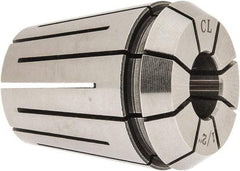 Parlec - 1/2" ER32 Coolant Collet - 1.574" OAL, 1.3" Overall Diam - Exact Tool & Supply