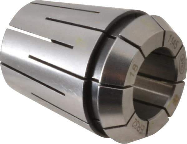 Parlec - 18mm ER32 Coolant Collet - 1.574" OAL, 1.3" Overall Diam - Exact Tool & Supply