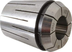Parlec - 19/32" ER32 Coolant Collet - 1.574" OAL, 1.3" Overall Diam - Exact Tool & Supply