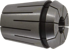 Parlec - 7/16" ER25 Coolant Collet - 1.338" OAL, 1.023" Overall Diam - Exact Tool & Supply